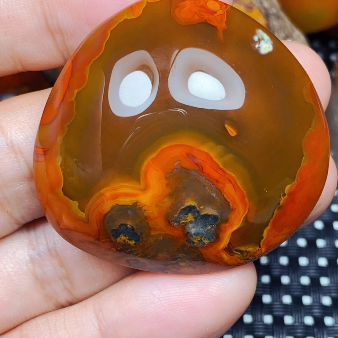 未镶嵌吊坠(不含链)玛瑙/玉髓想****字