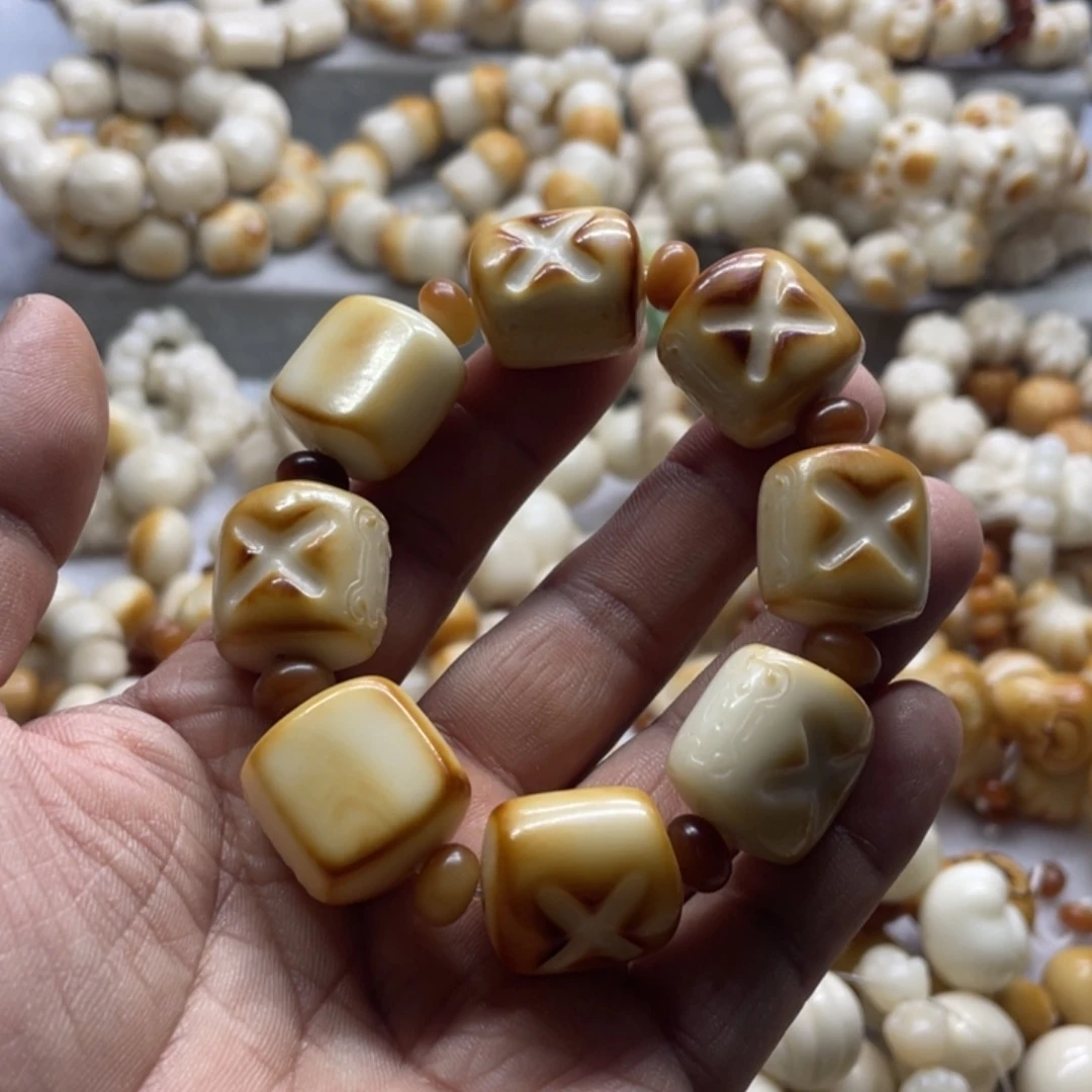 菩提根/象牙果吊坠全品方面包手串卡21