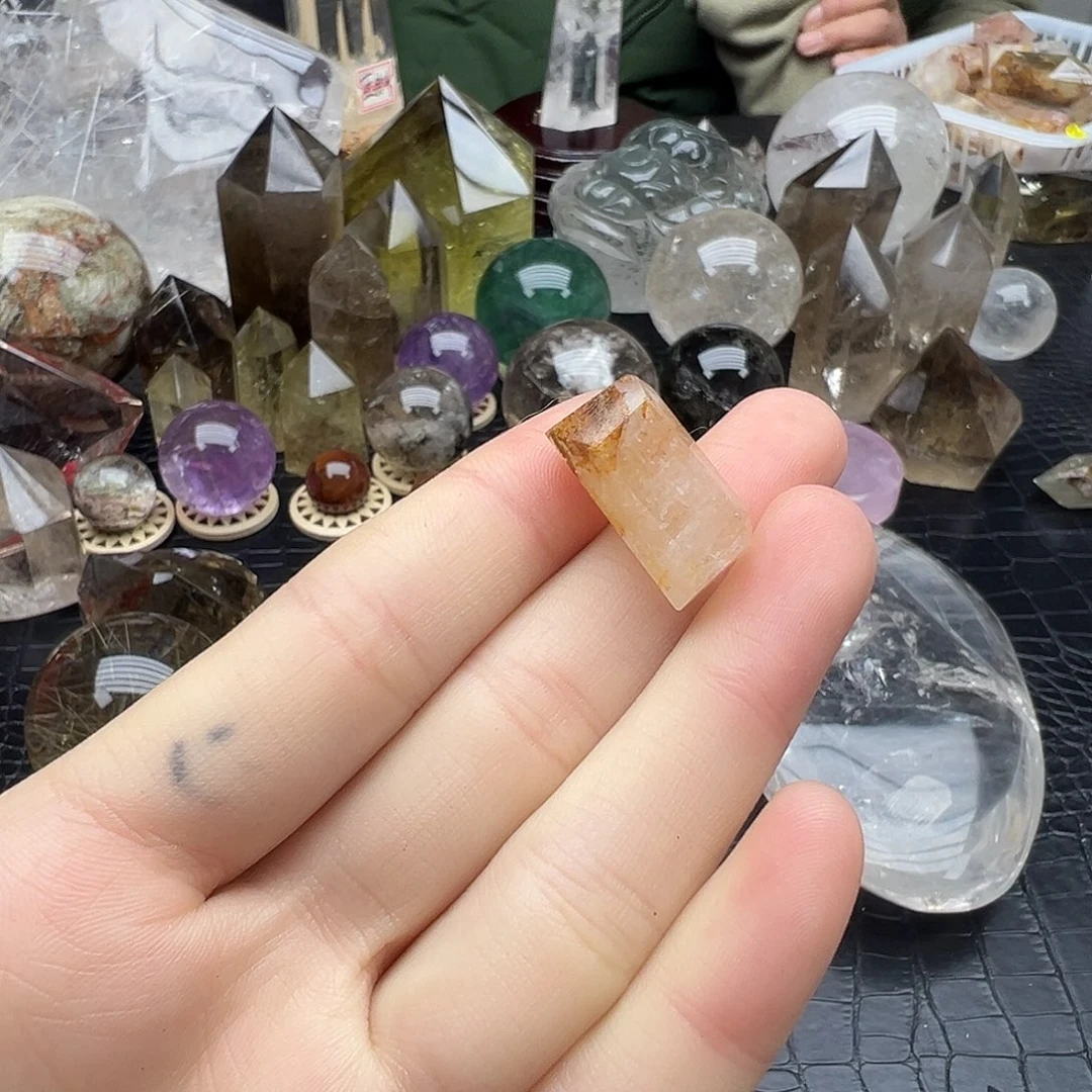 水晶未镶嵌珠宝半成品35水晶