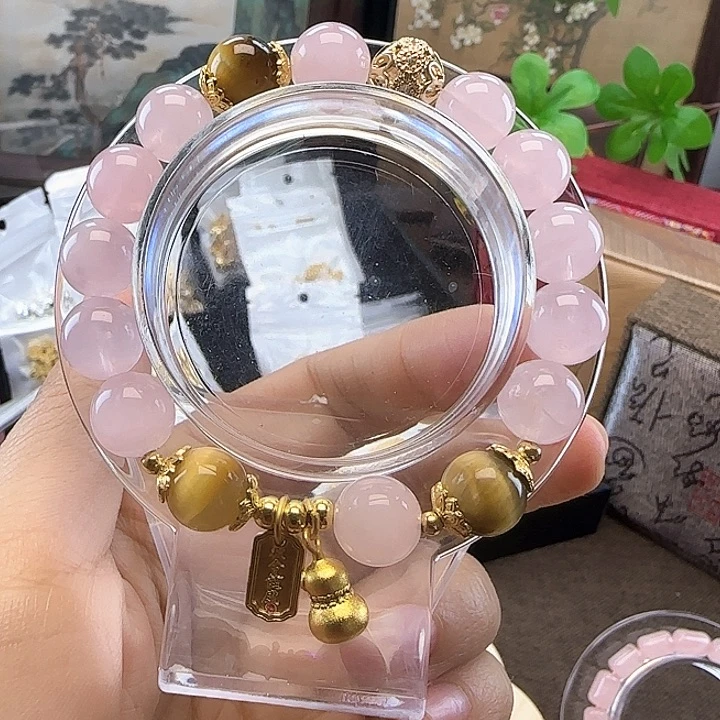 粉水 晶 轻奢款手串