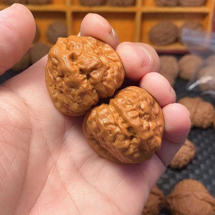 吊坠文玩核桃37尺，蛤蟆头