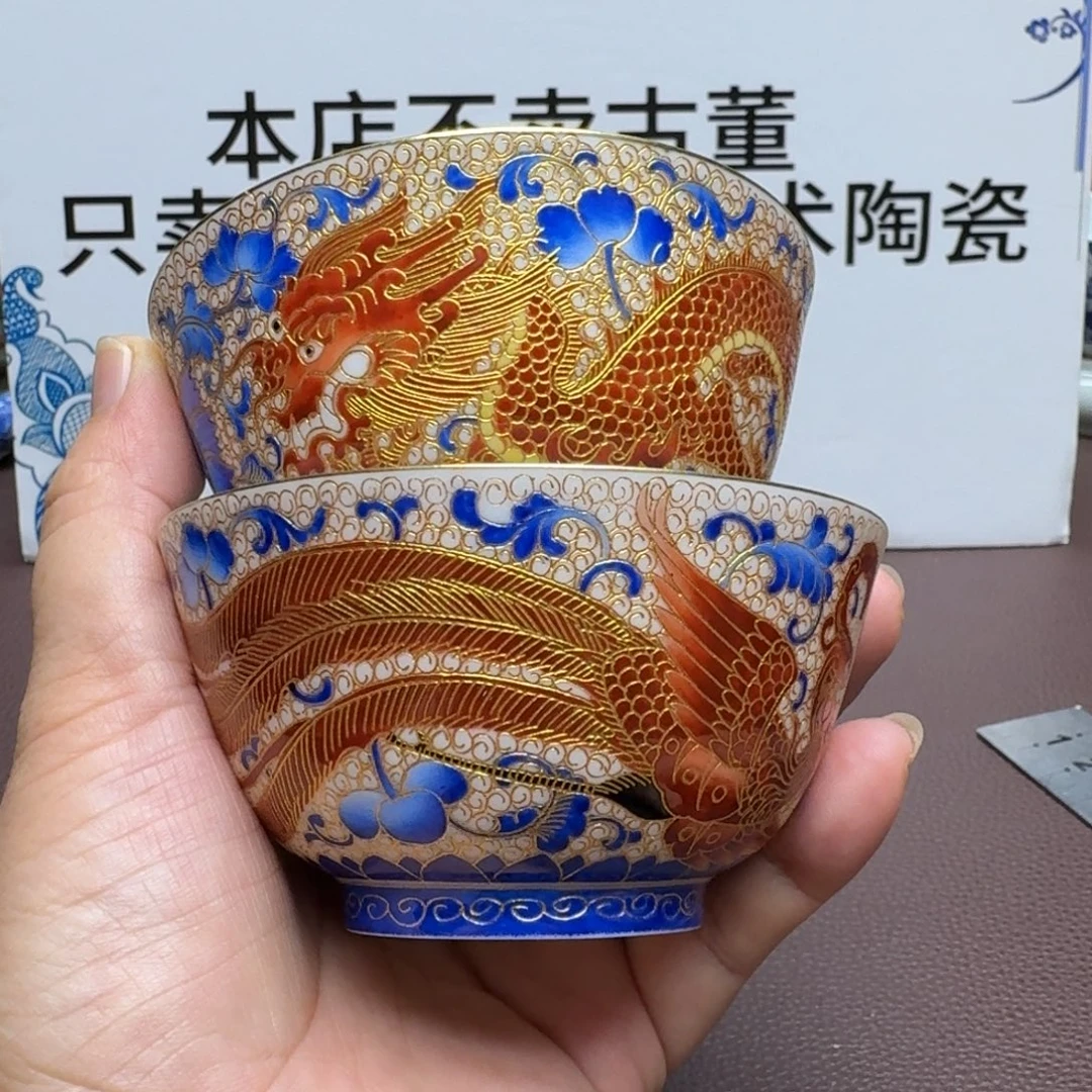 景德镇手工手绘展示