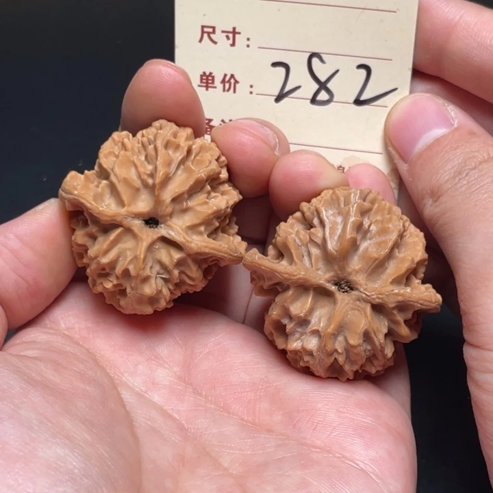 把件文玩核桃苹果园40尺白茬打底发282