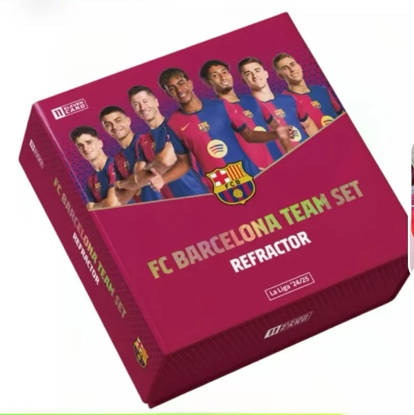 【拆盒】巴塞罗那俱乐部官方队盒 足球球星卡盲盒