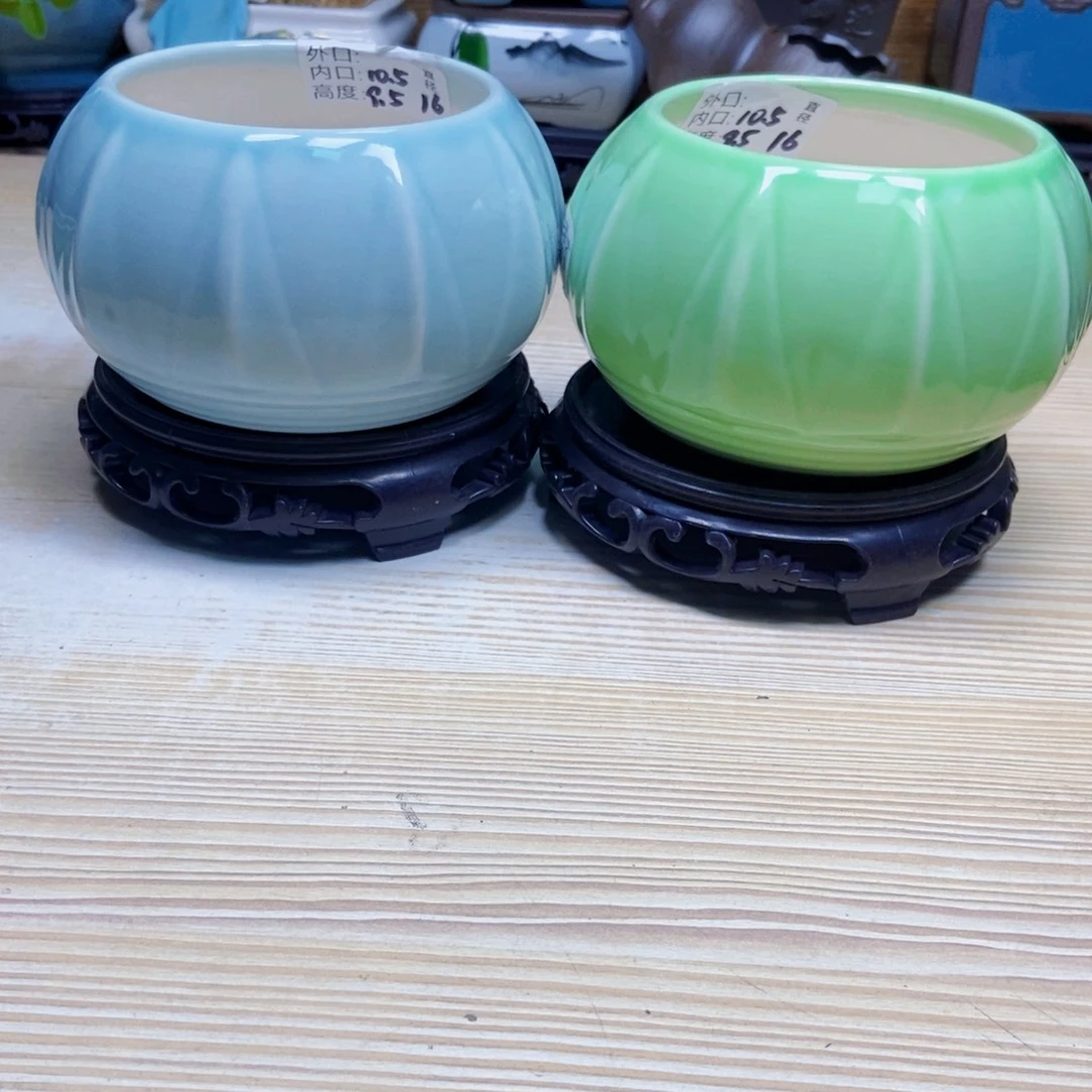 瓷片陶瓷花盆陶瓷艺术