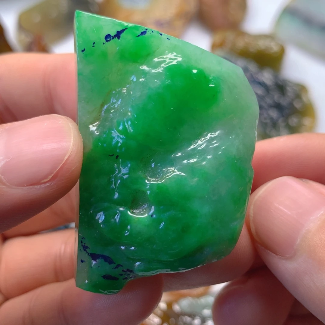 未镶嵌定制翡翠翡翠片料定制