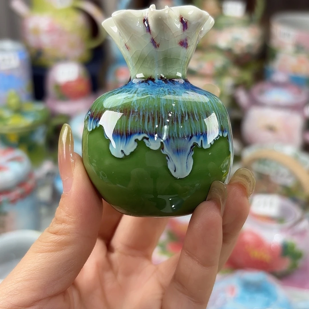 景德镇手绘高温釉下彩陶瓷茶具