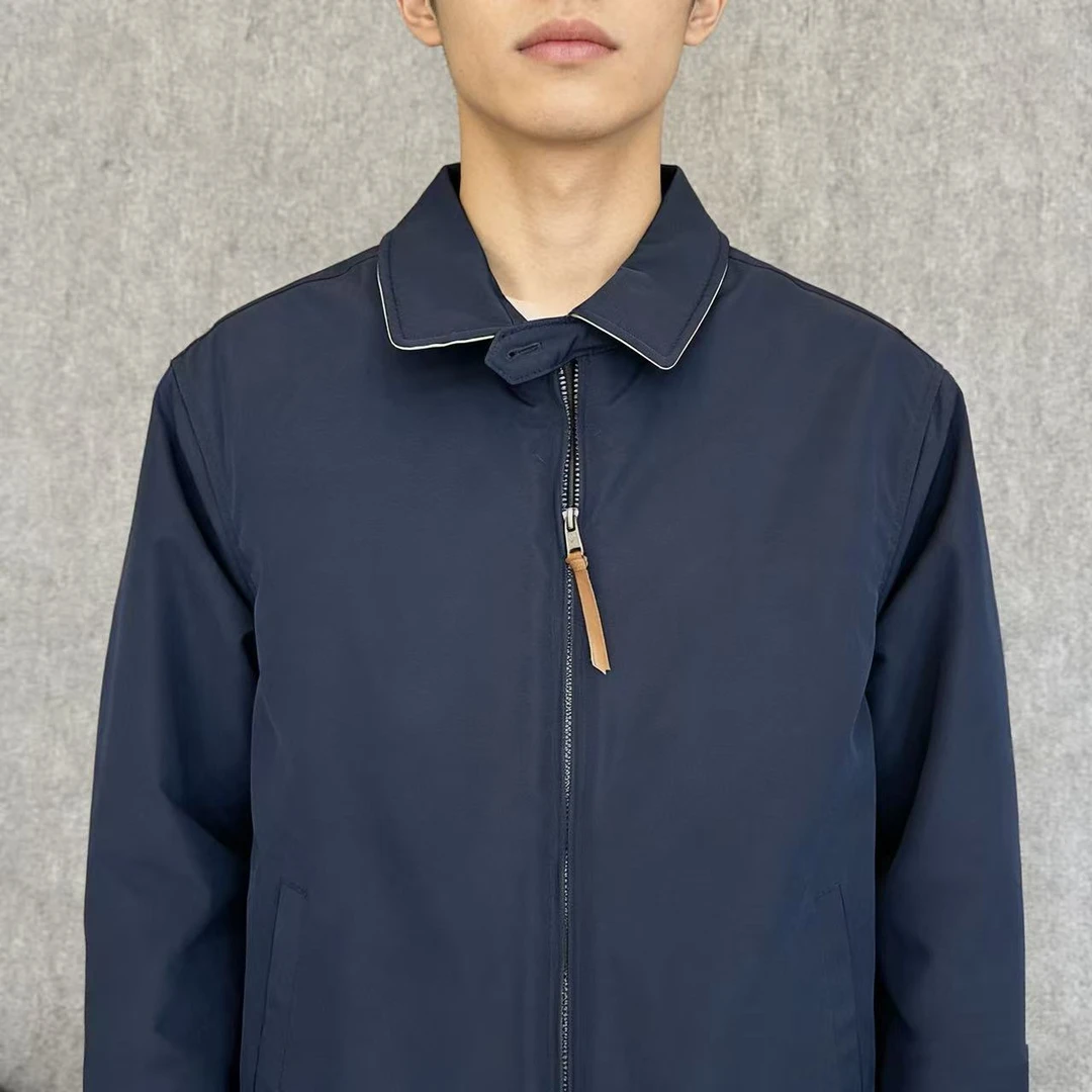 加厚棉服/新款翻领秋冬季百搭男夹克外套2411-1