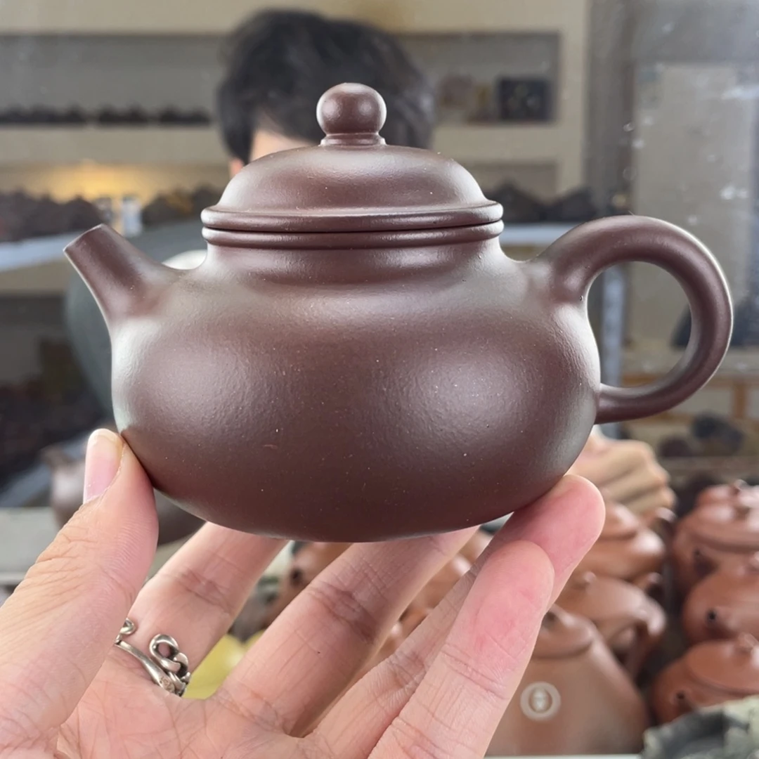 茶壶紫砂220cc底槽清茶壶