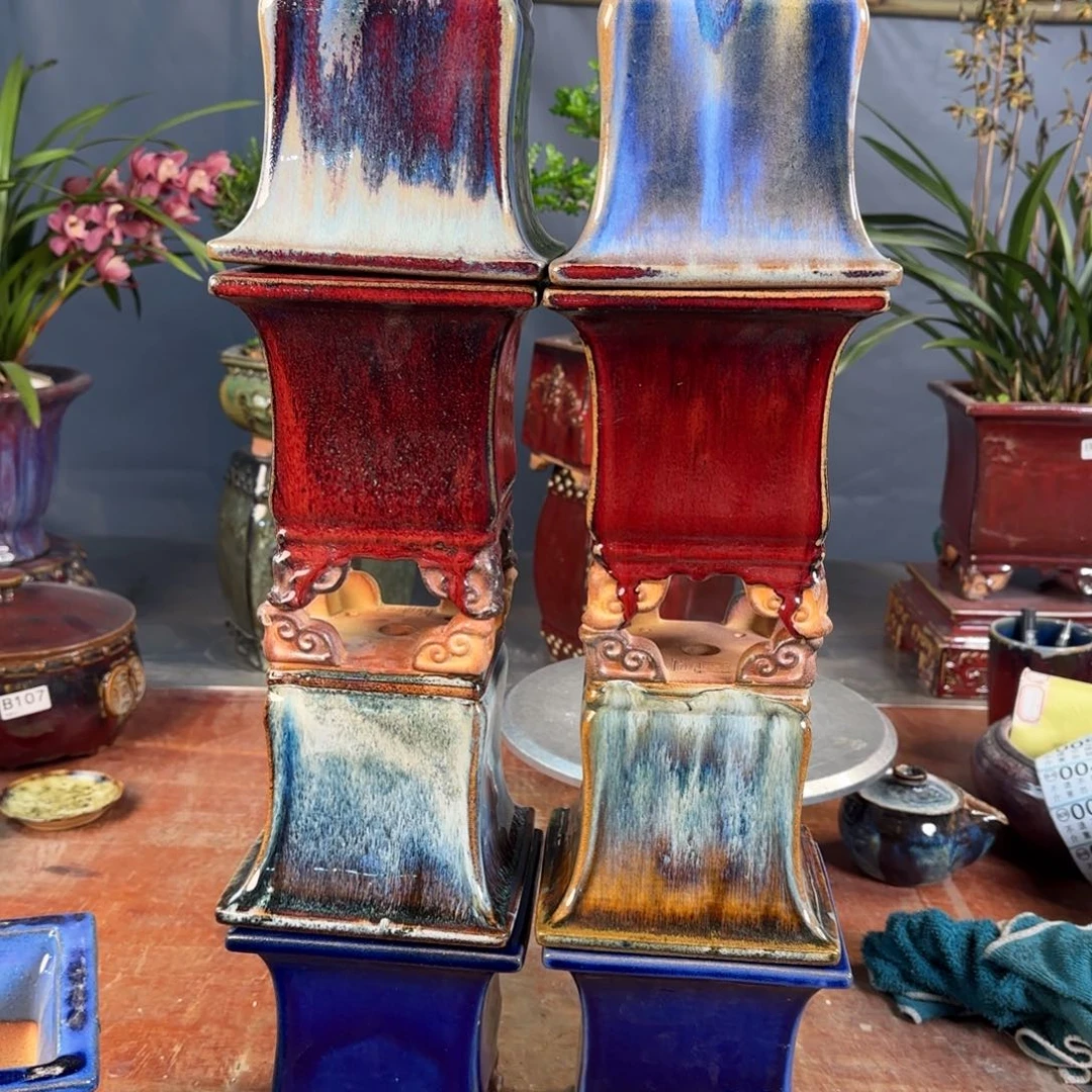 紫泥花盆用****68个