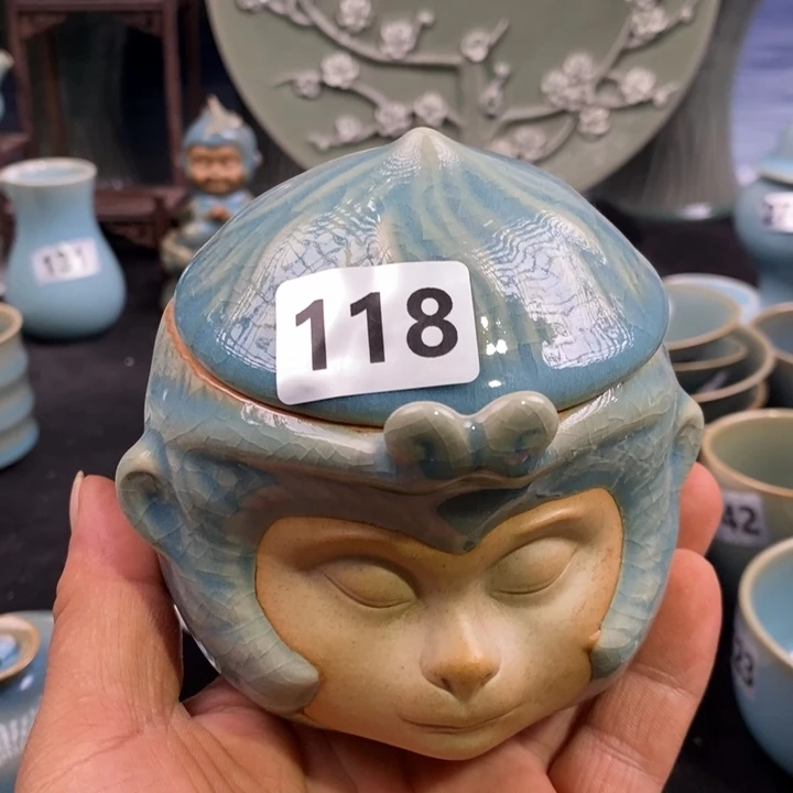 摆件原矿釉原产地汝瓷精品