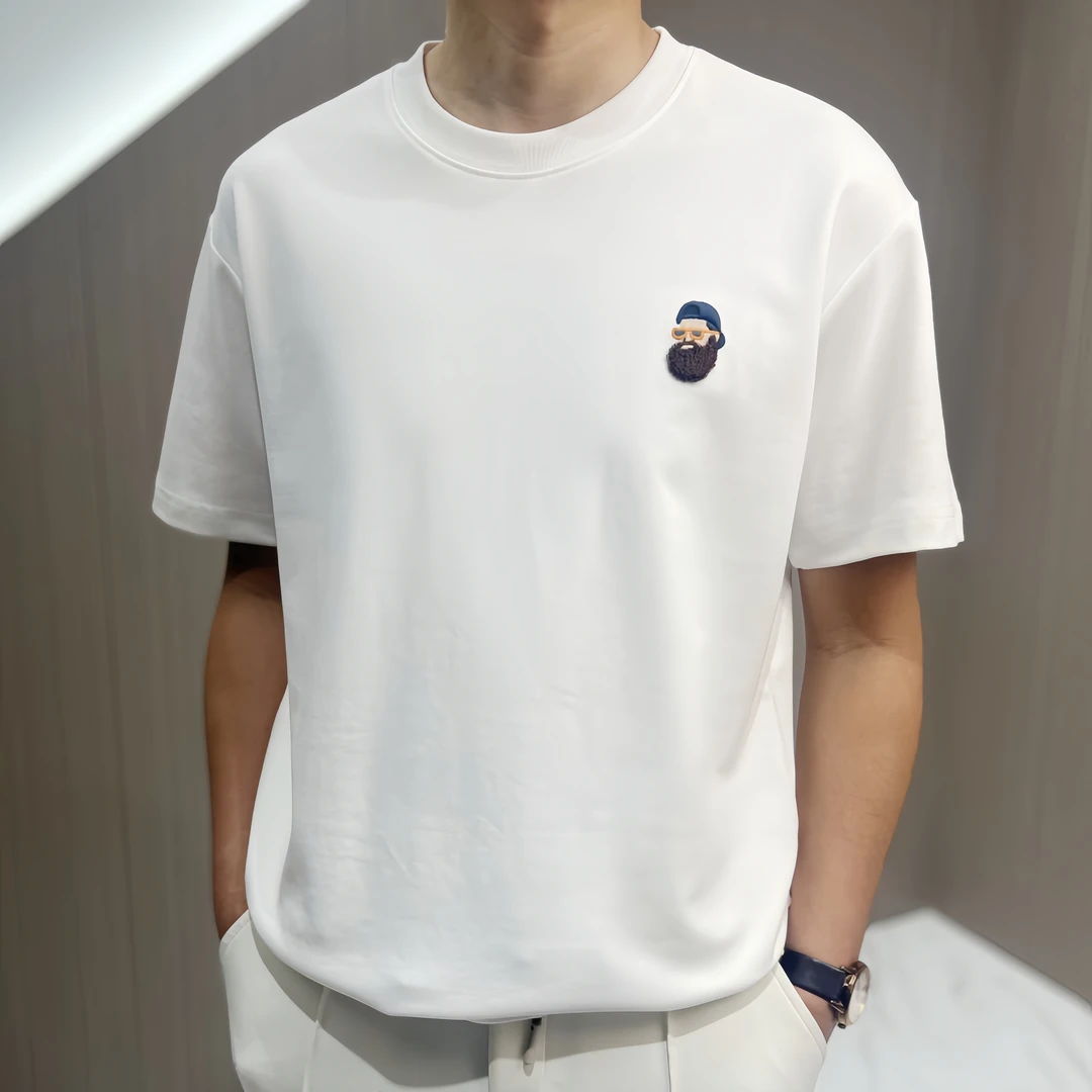 夏季新款男士短袖t恤时尚休闲半袖简约