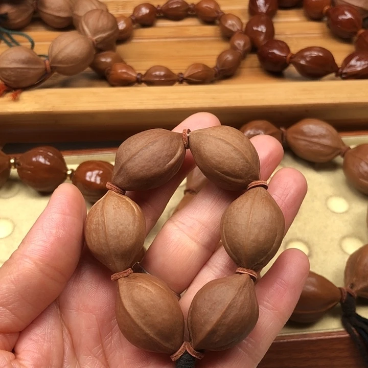 橄榄核手串梅林铁核18 X27手捻特价