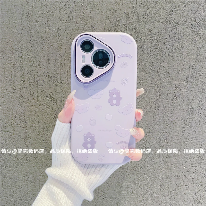 （华为Pura70系列）金属小胖妹适用华为Pura70/70Pro/70pro+手机壳