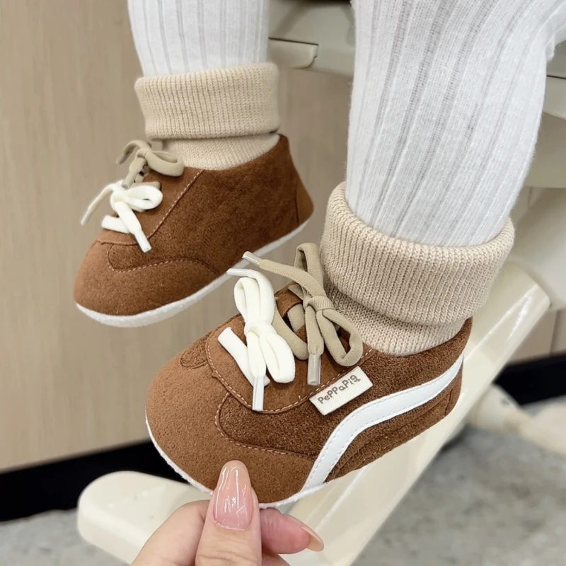 婴幼儿鞋春秋男女宝宝鞋0-1岁鞋袜一体不掉鞋软底防滑男女学步鞋9