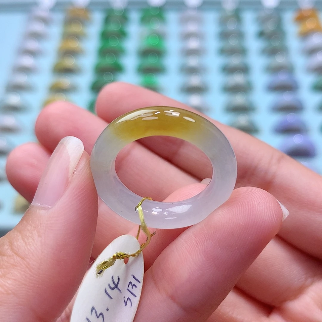 未镶嵌戒指翡翠1314圈