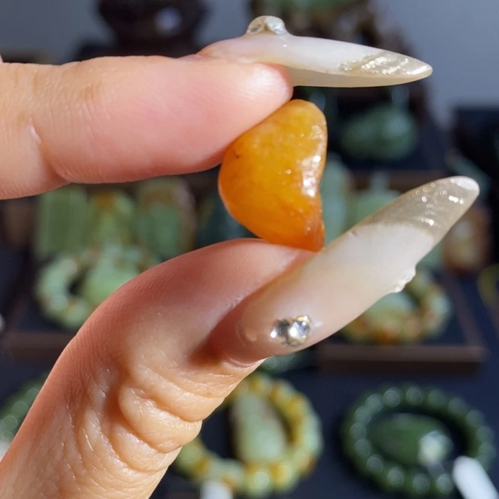 和田玉未镶嵌吊坠(不含链)