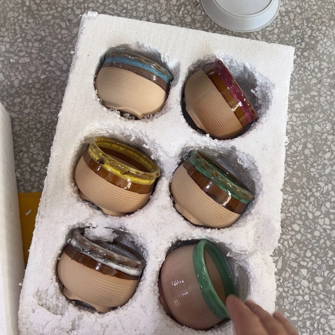 陶瓷多肉小花盆@@1