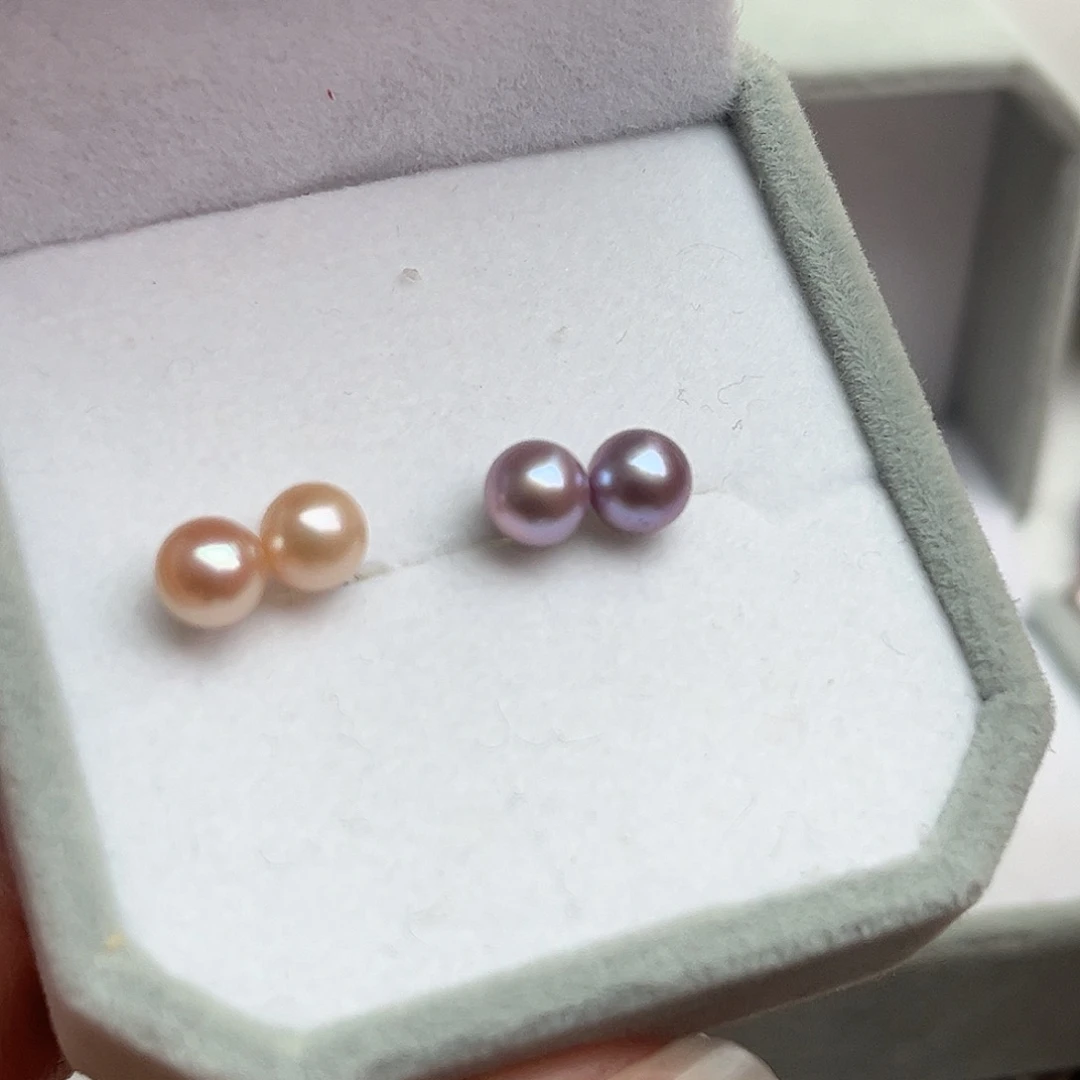 未镶嵌淡水珍珠耳饰