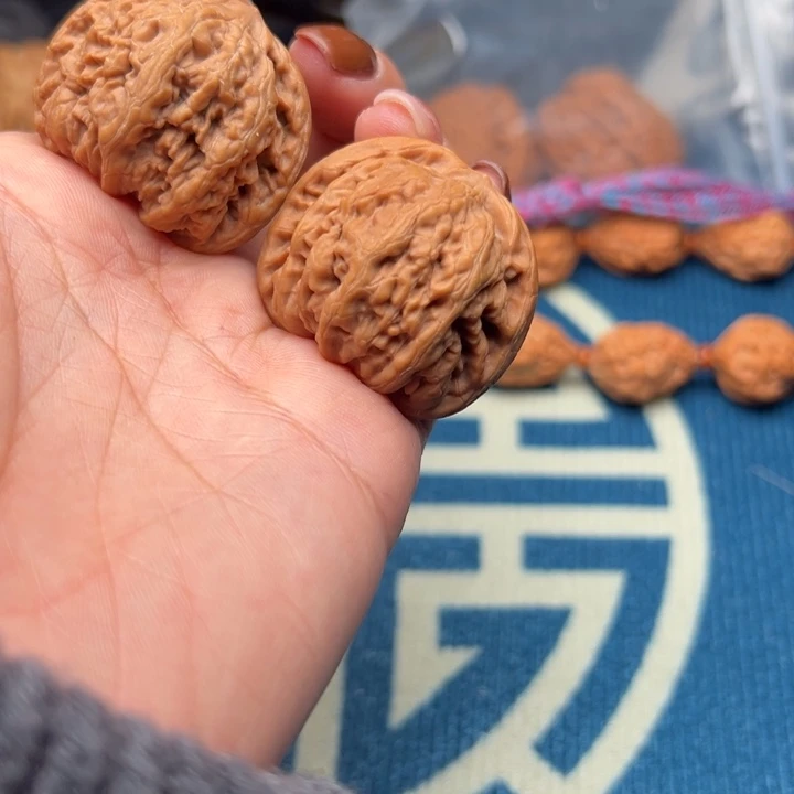 吊坠桃核文玩核桃九龙