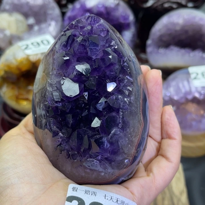 大型摆件（非配饰）未镶嵌紫晶