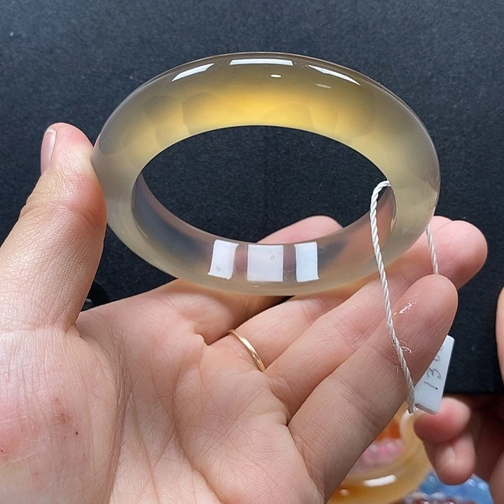 玛瑙/玉髓未镶嵌手镯58