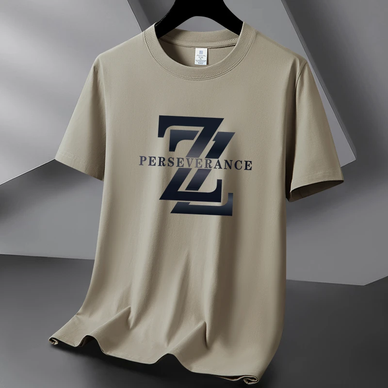 夏季男士半袖白色t恤上衣T桖纯棉大码短袖情侣衣服全棉宽松体恤