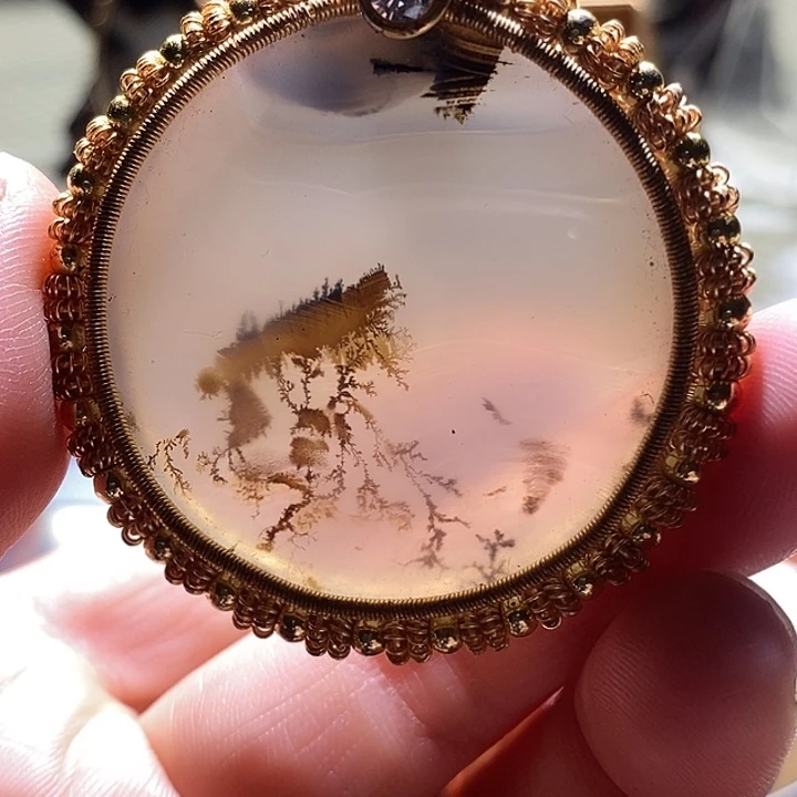 玛瑙/玉髓未镶嵌颈饰