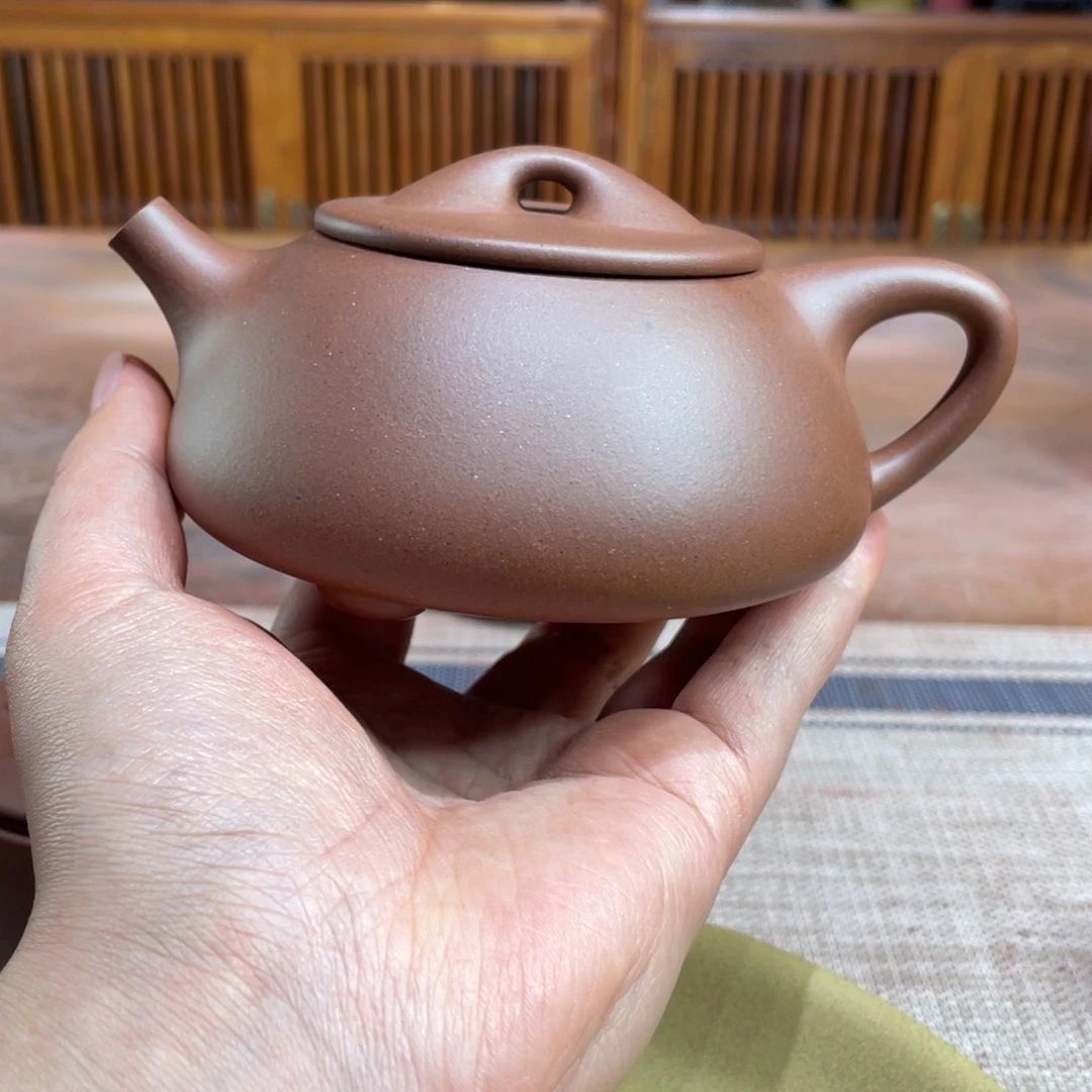 紫砂茶壶轻**山宜兴紫砂原矿紫砂壶