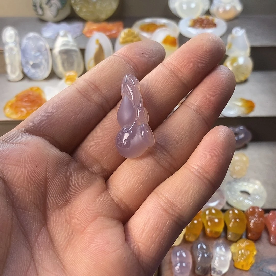 远***家玛瑙/玉髓未镶嵌颈饰