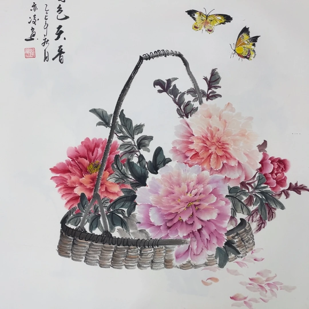 国画刘亦凌老师作品欣赏