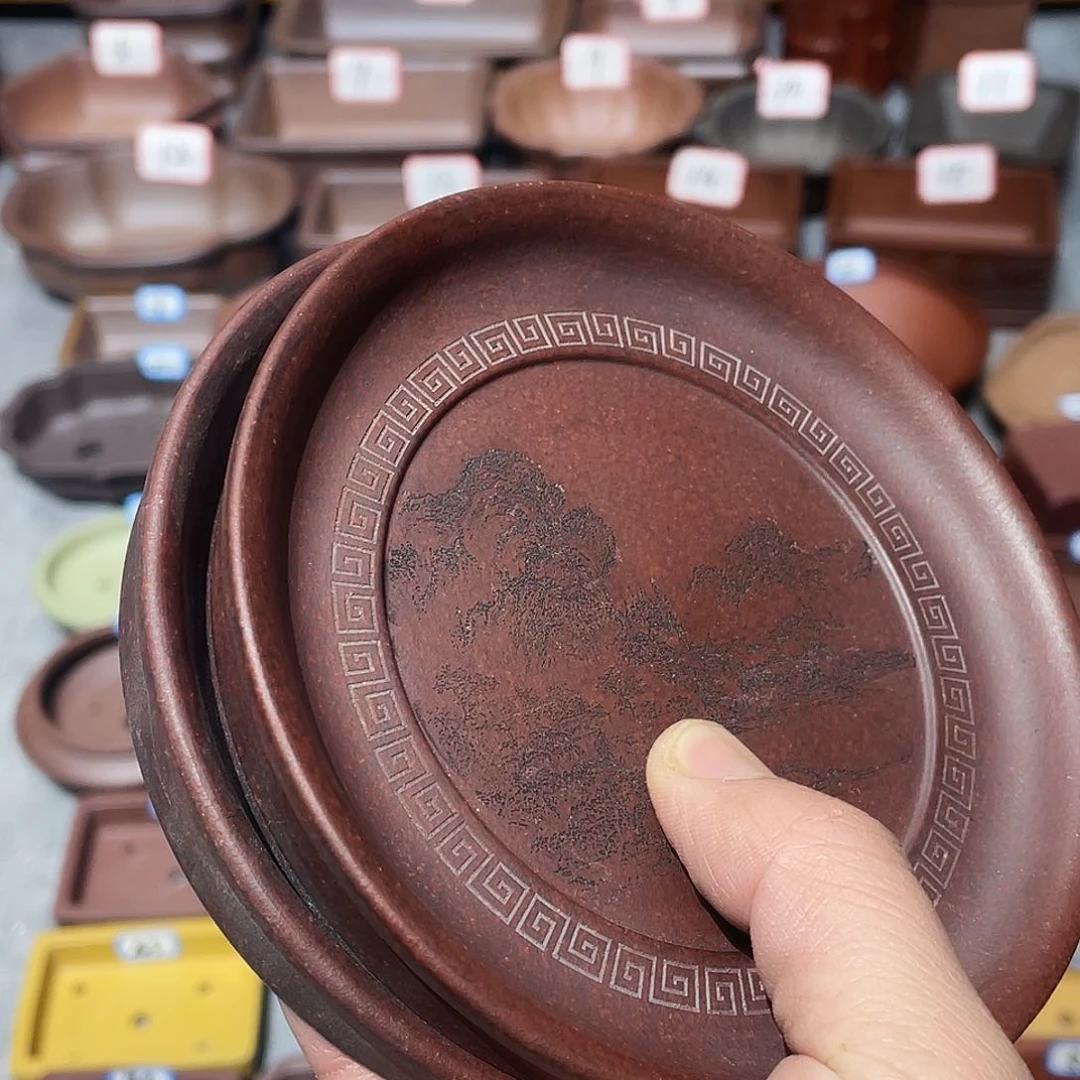 紫砂总**哥紫砂小盆2个