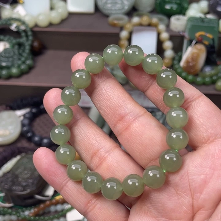 和田玉未镶嵌套链