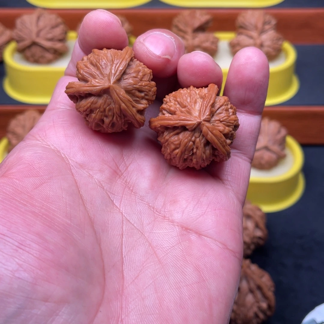 手串/手链核桃白狮子三棱34