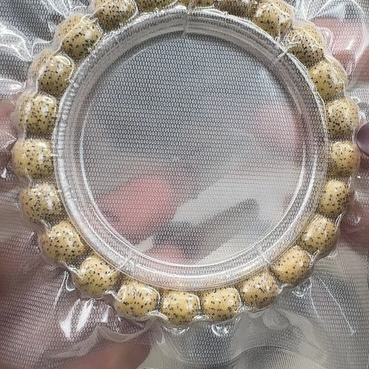 星月菩提手串80灭火原生态鸡油黄10 9