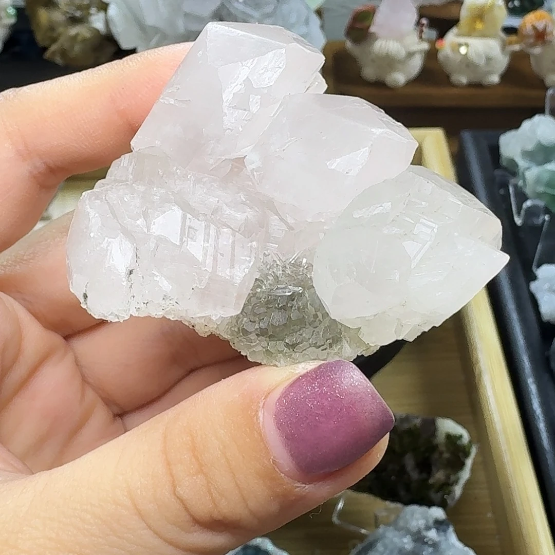 石材53号方解萤石水晶