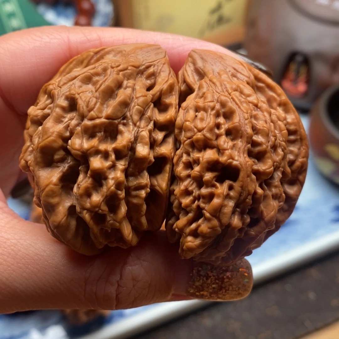 把件文玩核桃全品官帽半壁