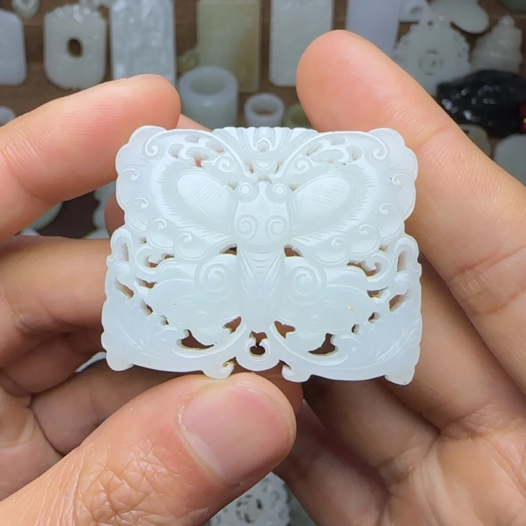 和田玉挂件未镶嵌