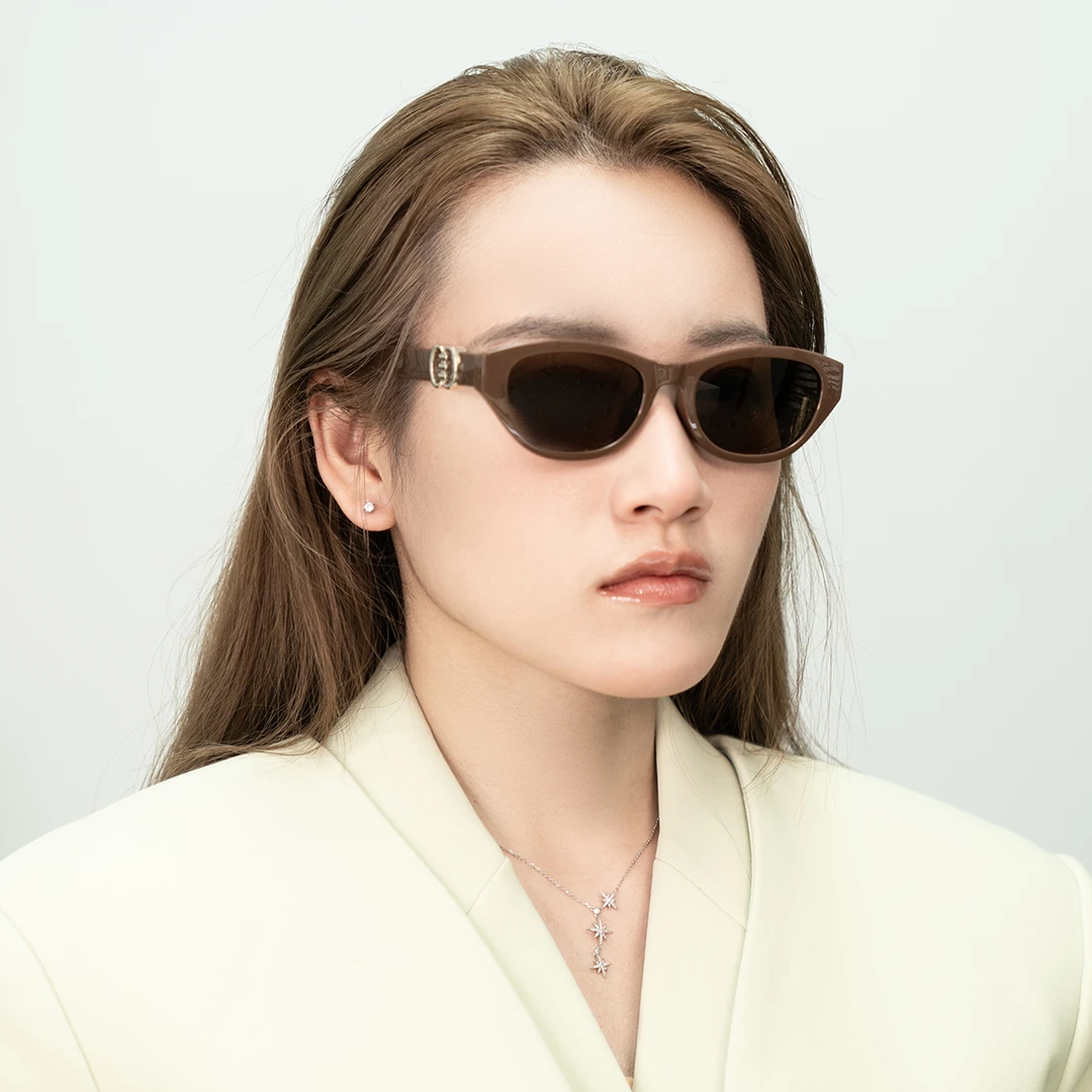 megamush超轻质感墨镜太阳镜中性防晒慵懒风021