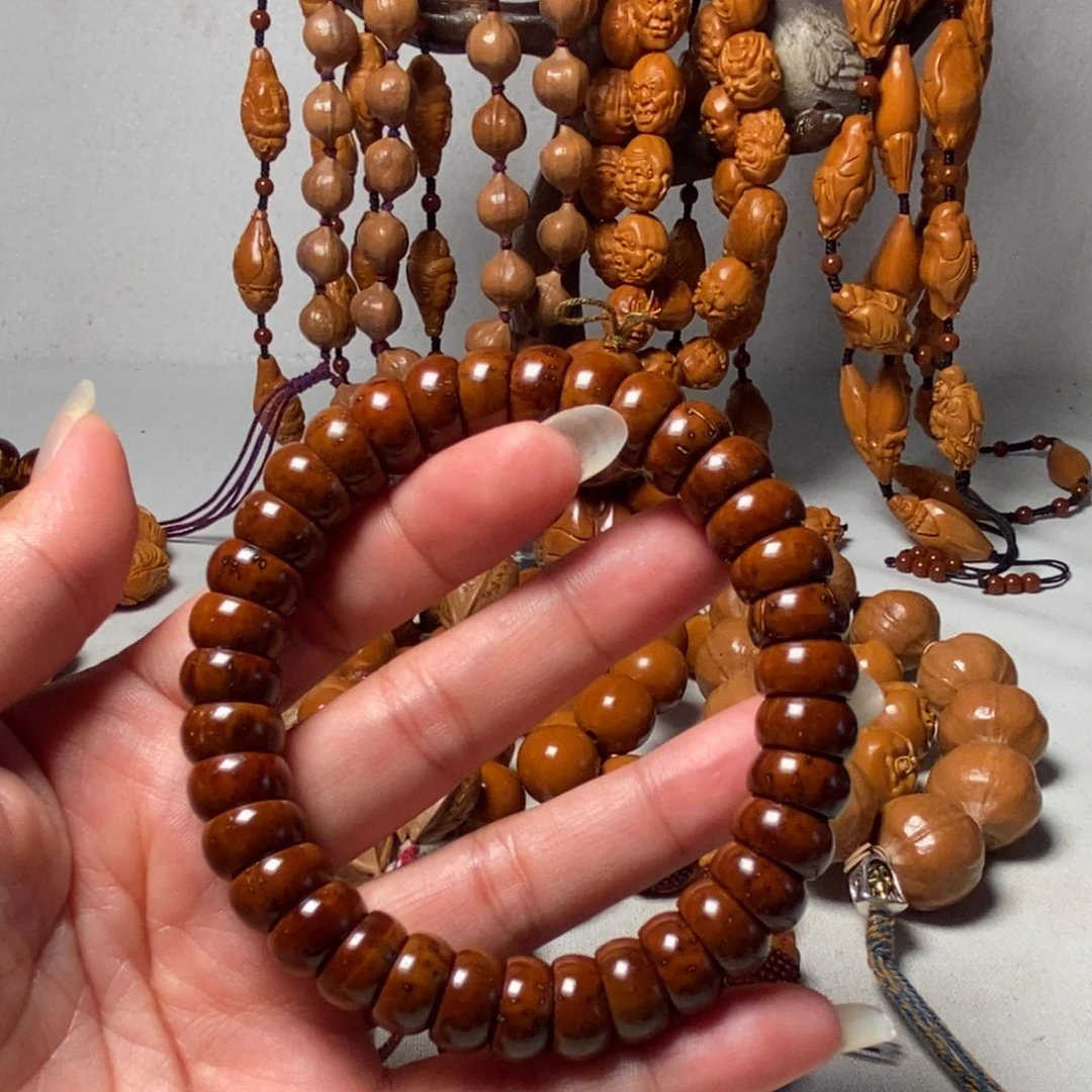 橄榄核吊坠紫金鼠金饭碗