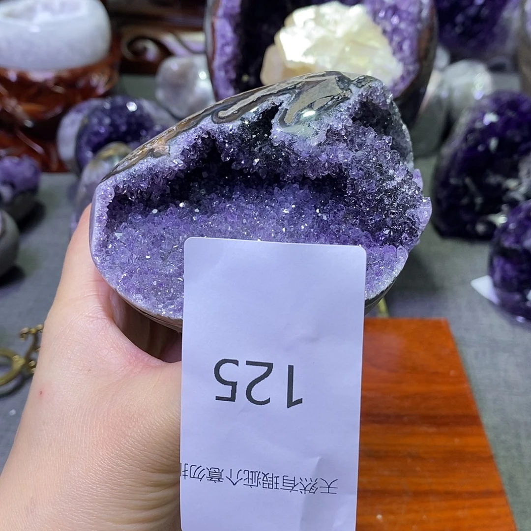 未镶嵌珠宝半成品紫晶