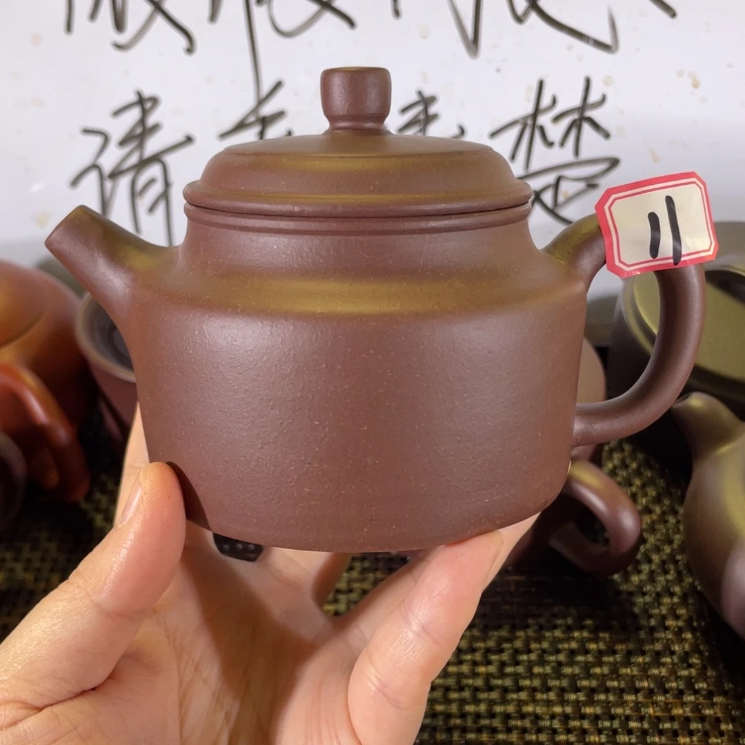 海***空茶壶紫砂德钟微瑕全手