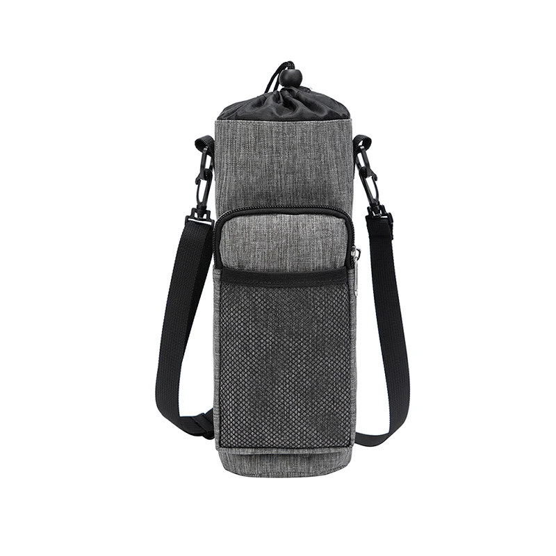 新款水壶包手机两用斜挎包户外保温大容量水杯保护套