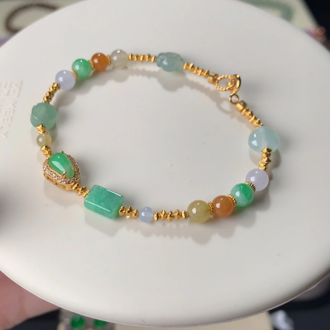 翡翠散珠天然翡翠