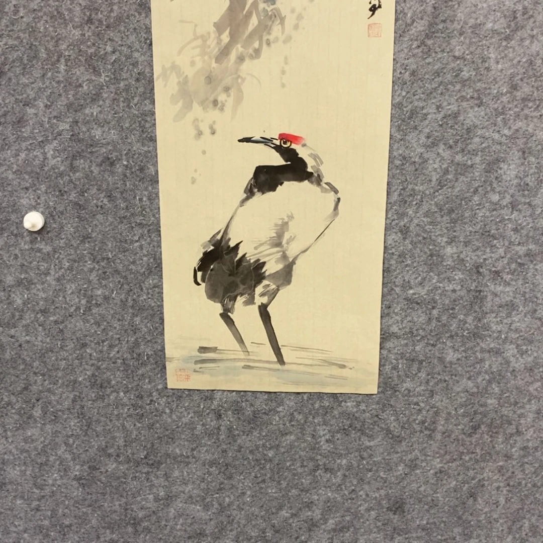 国画尚定固国画花鸟作品