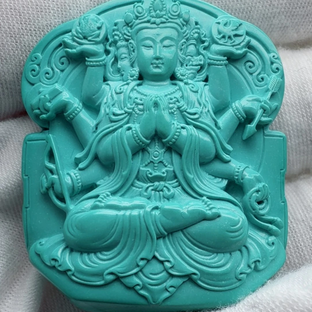 绿松石未镶嵌珠宝奇石