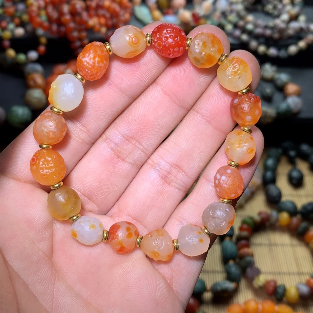 玛瑙/玉髓未镶嵌手链