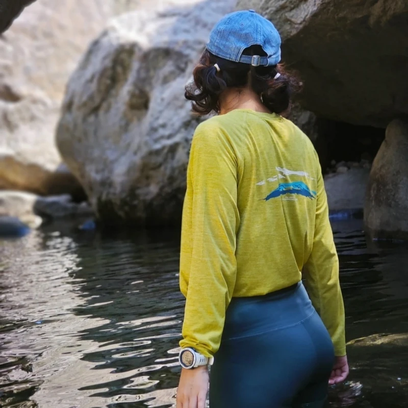 【苔行透氧】夏季山系徒步男女款轻量户外吸湿排汗长袖T恤C1959