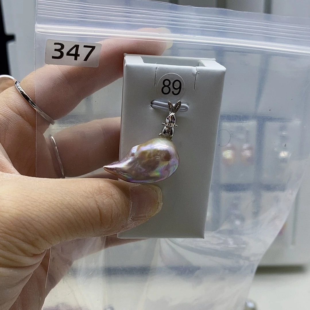 颈饰合金淡水珍珠