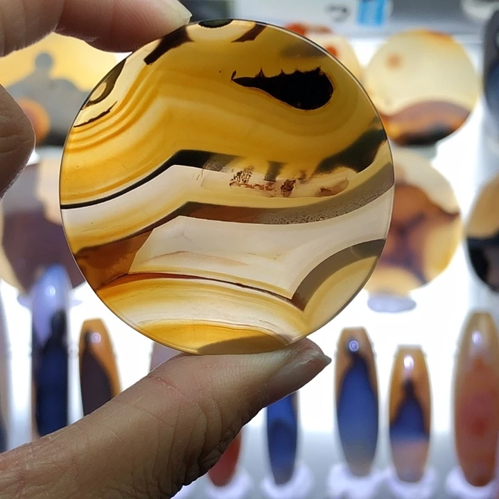 查罗石未镶嵌珠宝半成品49